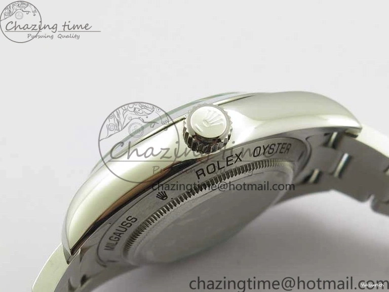 SH3131 GV on Black Bracelet Best ARF Dial Steel 1:1 Edition Milgauss 904L 116400 0803